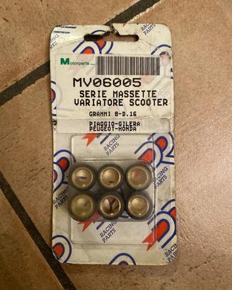 MVO6005 SERIE MASSETTE VARIATORE D.16 GR 8 SCOOTER