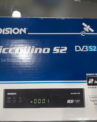 TV sat digitale terrestre Edison piccollino s2 sat