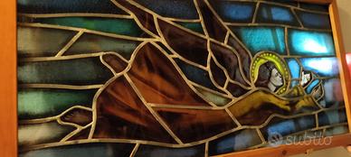 Vetrata legata a piombo VINTAGE