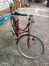 BICI DONNA 28" ROSSA -FOGGIA