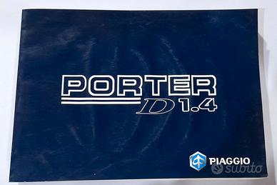 Libretto uso e manutenzione Porter D 1.4 Piaggio