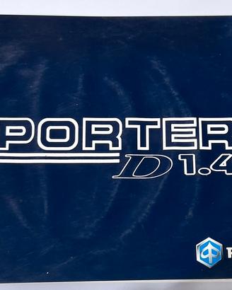 Libretto uso e manutenzione Porter D 1.4 Piaggio