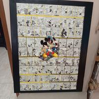 Walldecor tela fumetto vintage 40x50