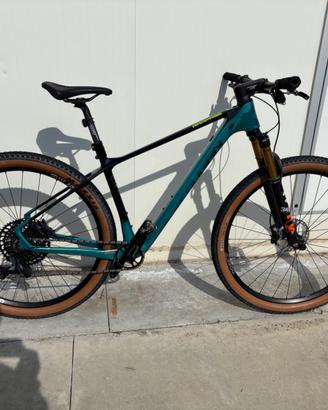 Bici mtb lee Cougan Rampage Air in carbonio