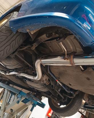 scarico semi completo Subaru Impreza gc8