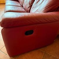 Divano in pelle Poltrone&Sofa