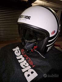 casco jet BLAUER Pilot 1.1 HT fibra carbonio 