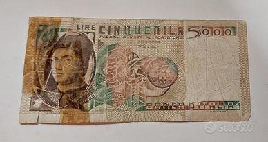 Banconota 5000 Lire Antonello da Messina