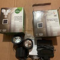 Fari solari illuminazione giardino