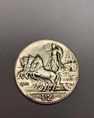 2 lire 1911 quadriglia veloce