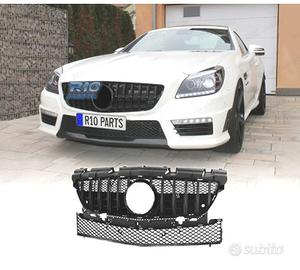 GRIGLIA MERCEDES SLK R172 11-15 LOOK GT-R NERO LUC