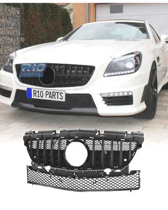 GRIGLIA MERCEDES SLK R172 11-15 LOOK GT-R NERO LUC
