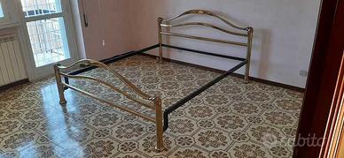 LETTO MATRIMONIALE OTTONE