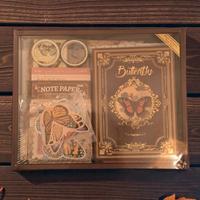 Scrapbooking Vintage Set tema Natura - Album Libro