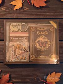 Scrapbooking Vintage Set tema Natura - Album Libro