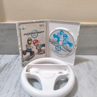Mario Kart Wii + Volante originale Nintendo Wii 