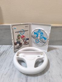 Mario Kart Wii + Volante originale Nintendo Wii 