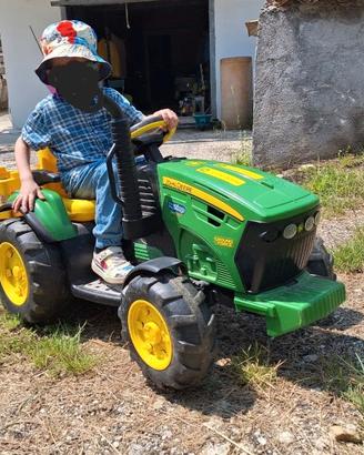 Trattore Elettrico Peg Perego John Deere +Rimorchi