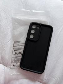 Cover Nera Nuova Samsung s23 protezione fotocamera