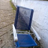 Sedia sdraio pieghevole 