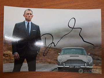 autografo Daniel Craig