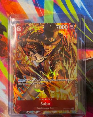 Carta One Piece TCG - Sabo (OP05-007 SR)