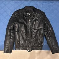 Giubbotto pelle 8/9 anni