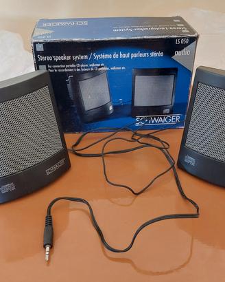 Casse Stereo Portatili Schwaiger LS 050