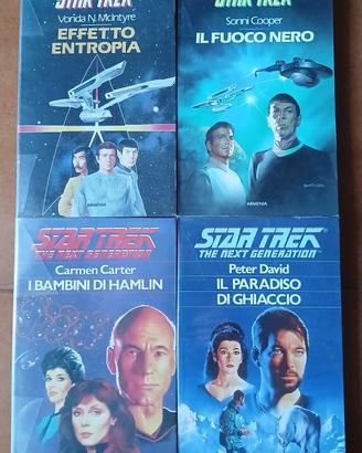 4 romanzi Star Trek Ed. Armenia 1993