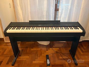 Pianoforte elettrico Orla - sage studio con pedale