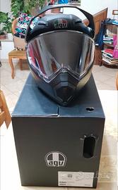 Casco Agv Ax9 Ece 2205 Taglia MS MATT CARBON