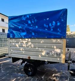 RIMORCHIO 120x155 CON TARGA! (no appendice)