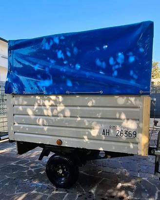 RIMORCHIO 120x155 CON TARGA! (no appendice)