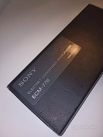 Microfono a condensatore Sony ECM-77B