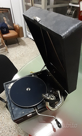 Grammofono valigetta vintage