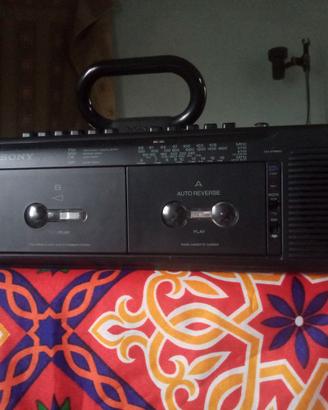 Sony CSF-EW60L portatile radio cassette boombox