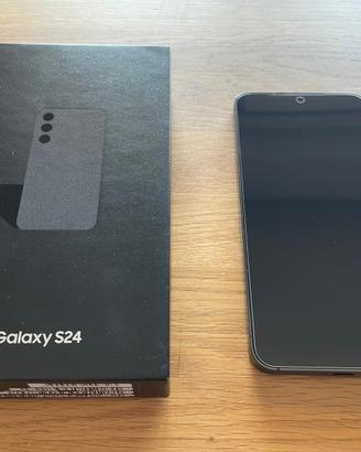 Samsung S24  256gb onyx black in garanzia