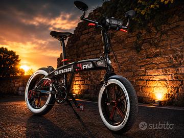 Bici elettrica pieghevole SmartWay  M2