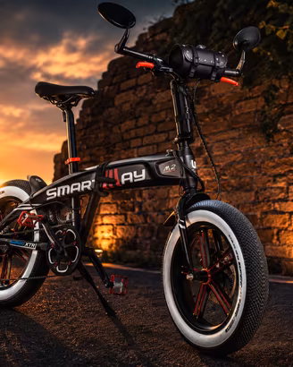 Bici elettrica pieghevole SmartWay  M2