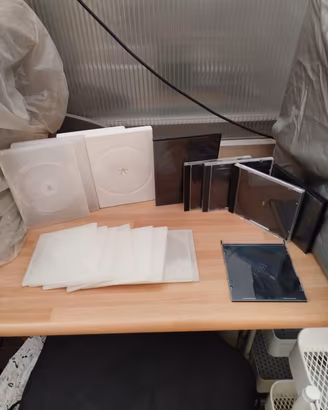 Lotto di Custodie Vuote per CD/DVD/Blu-ray 💿