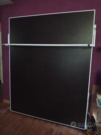 Letto matrimoniale a scomparsa 