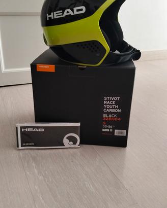 casco sci head stivot race 
