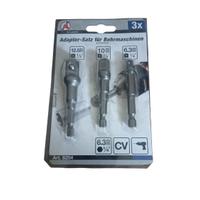 Set di Adattatori per Trapano 1/2", 3/8", 1/4" - N