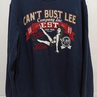 Felpa Maglione T-Shirt Lee Taglia M Blu