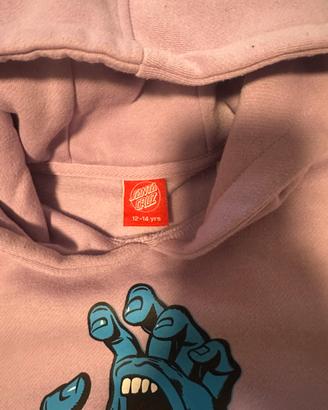 Felpa Santa Cruz lilla taglia 12/14