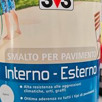 smalto per pavimento interno esterno 2.5L BIANCO