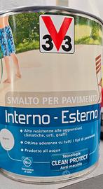 smalto per pavimento interno esterno 2.5L BIANCO