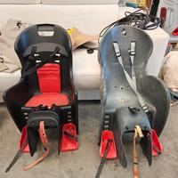 Seggiolini posteriori bicicletta 