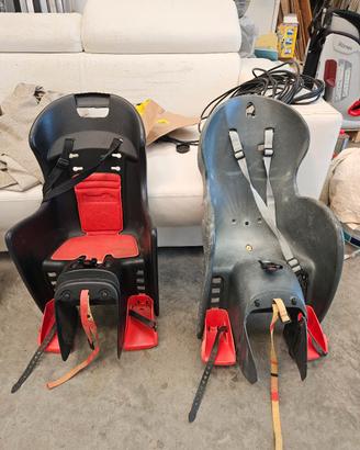 Seggiolini posteriori bicicletta 