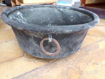 Paiolo, pentola/Caldara in rame antico, fine '800